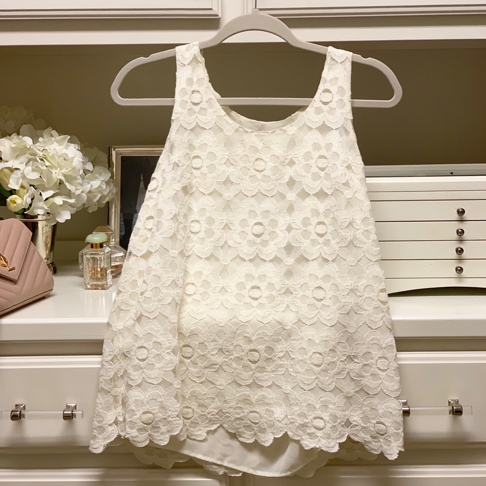 Ann Taylor Loft lace top